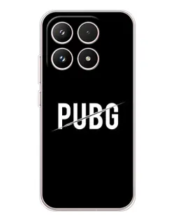 Чохол для Xiaomi 17 з картинкою «PUBG — білий логотип»
