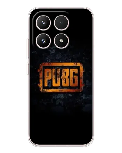 Чохол для Xiaomi 17 з картинкою «PUBG — золотий логотип»