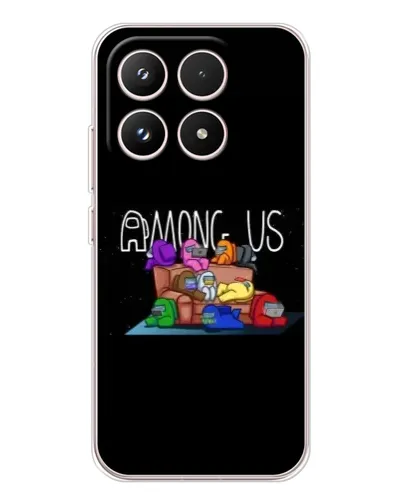 Чохол для Xiaomi 17 з картинкою «Логотип Among Us»