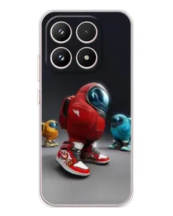 Чохол для Xiaomi 17 з картинкою «Among Us — 3D стиль» Чохол для Xiaomi 17 з картинкою «Among Us — 3D стиль»