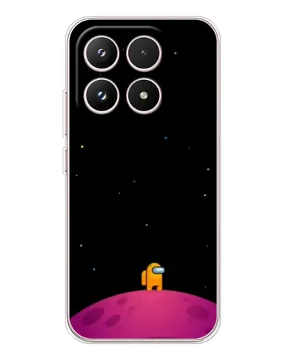 Чохол для Xiaomi 17 з картинкою «Самотній герой на планеті»