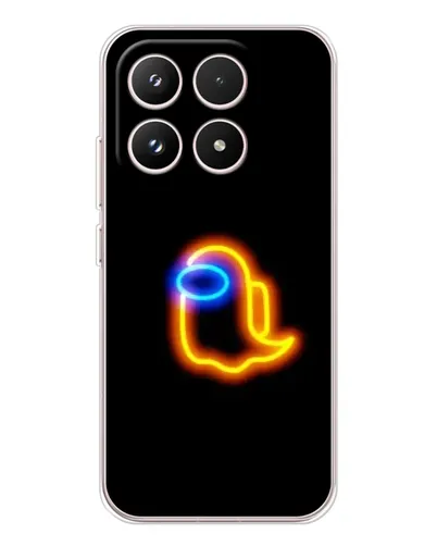 Чохол для Xiaomi 17 з картинкою «Among Us неонове сяйво»