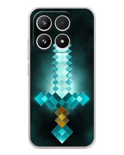 Чехол для Xiaomi 17 с картинкой «Алмазный меч неон» Чехол для Xiaomi 17 с картинкой «Алмазный меч неон»