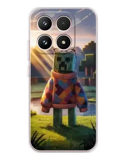 Чехол для Xiaomi 17 с картинкой «Крипер в свитере»