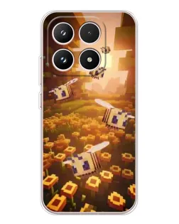 Чехол для Xiaomi 17 с картинкой «Поле подсолнухов»