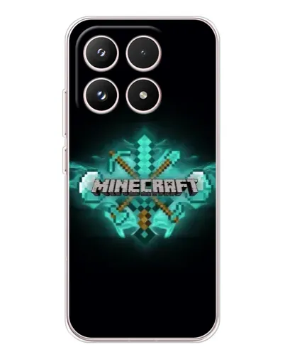 Чехол для Xiaomi 17 с картинкой «Minecraft Diamond лого» Чехол для Xiaomi 17 с картинкой «Minecraft Diamond лого»