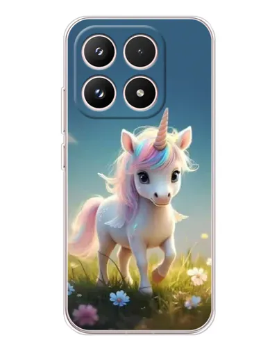 Чехол для Xiaomi 17 с картинкой «Единорог на поляне» Чехол для Xiaomi 17 с картинкой «Единорог на поляне»