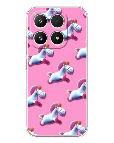 Чехол для Xiaomi 17 с картинкой «Единороги на розовом» Чехол для Xiaomi 17 с картинкой «Единороги на розовом»