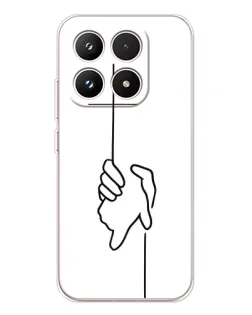 Чехол для Xiaomi 17 с картинкой «Рука держит»