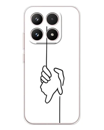 Чехол для Xiaomi 17 с картинкой «Рука держит»