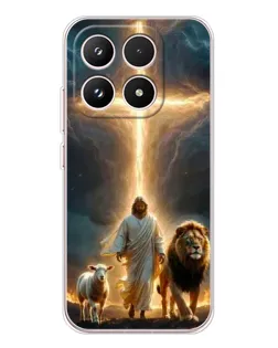 Чехол для Xiaomi 17 с картинкой «Лев Иуды и Свет»