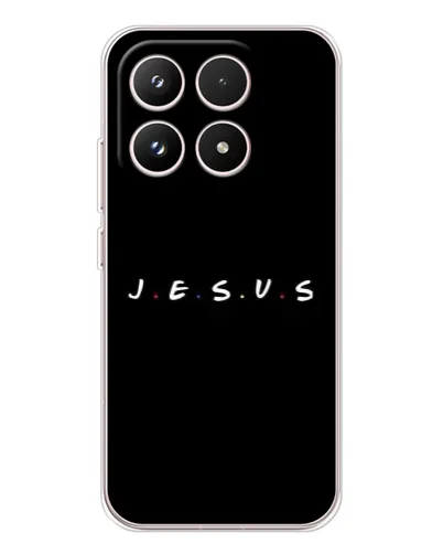 Чехол для Xiaomi 17 с картинкой «Точки веры J.E.S.U.S.»