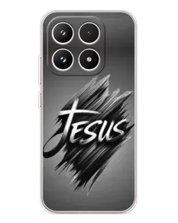 Чехол для Xiaomi 17 с картинкой «Надпись Jesus Graffiti»
