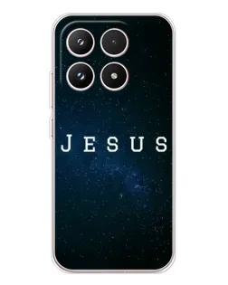 Чехол для Xiaomi 17 с картинкой «Звездное небо Jesus»