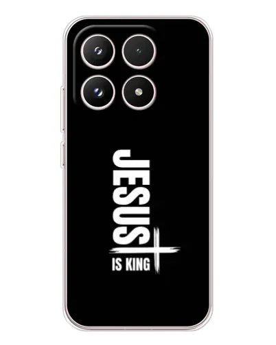 Чехол для Xiaomi 17 с картинкой «Вертикаль веры Jesus»