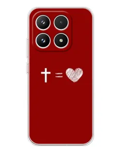 Чохол для Xiaomi 17 з картинкою «Рівняння любові»
