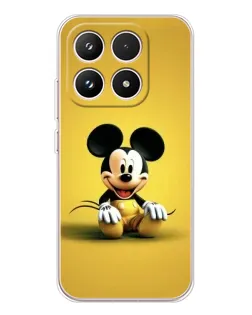 Чехол для Xiaomi 17 с картинкой «Микки на желтом»
