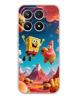 Чехол для Xiaomi 17 с картинкой «Космический фастфуд»