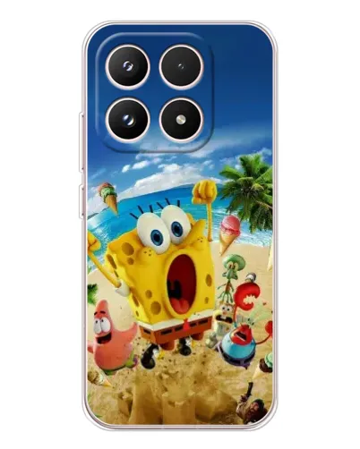 Чехол для Xiaomi 17 с картинкой «Развлечения на пляже»