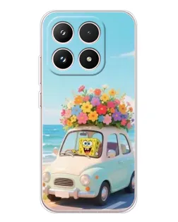 Чехол для Xiaomi 17 с картинкой «Автомобильное путешествие»