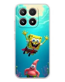 Чохол для Xiaomi 17 з картинкою «Спанч Боб під водою»