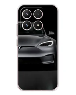 Чехол для Xiaomi 17 с картинкой «Tesla Model S Look»