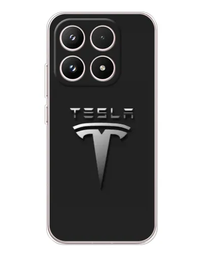 Чехол для Xiaomi 17 с картинкой «Стальной логотип Tesla» Чехол для Xiaomi 17 с картинкой «Стальной логотип Tesla»