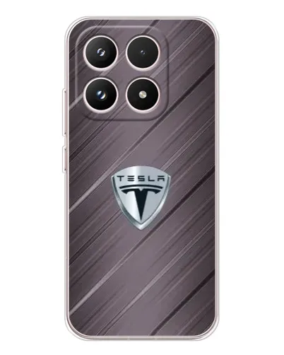 Чехол для Xiaomi 17 с картинкой «Металлическая текстура Tesla» Чехол для Xiaomi 17 с картинкой «Металлическая текстура Tesla»