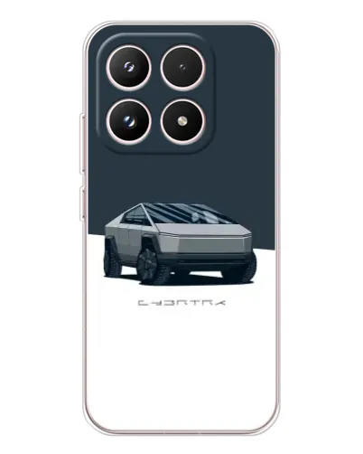 Чехол для Xiaomi 17 с картинкой «Серебристый Cybertruck Tesla» Чехол для Xiaomi 17 с картинкой «Серебристый Cybertruck Tesla»