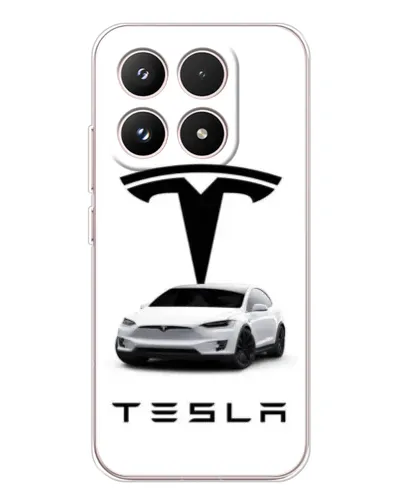 Чехол для Xiaomi 17 с картинкой «Tesla White Style» Чехол для Xiaomi 17 с картинкой «Tesla White Style»