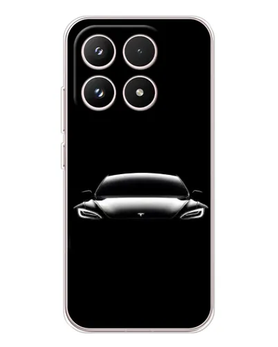 Чехол для Xiaomi 17 с картинкой «Фары Tesla Night» Чехол для Xiaomi 17 с картинкой «Фары Tesla Night»