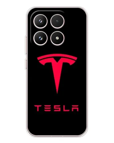 Чехол для Xiaomi 17 с картинкой «Tesla Red Logo» Чехол для Xiaomi 17 с картинкой «Tesla Red Logo»