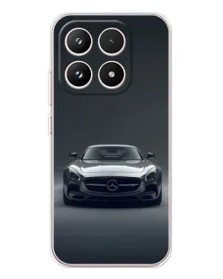 Чохол для Xiaomi 17 з картинкою «Mercedes на чорному»