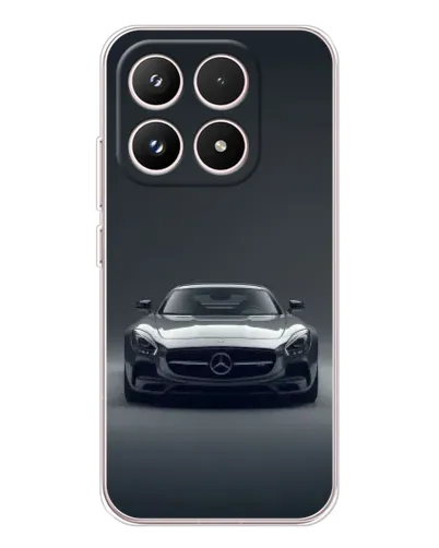 Чохол для Xiaomi 17 з картинкою «Mercedes на чорному»