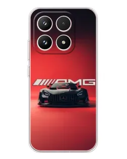 Чохол для Xiaomi 17 з картинкою «Mercedes AMG — червона лінія»