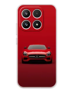 Чохол для Xiaomi 17 з картинкою «Червоний Mercedes AMG»