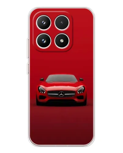 Чохол для Xiaomi 17 з картинкою «Червоний Mercedes AMG»