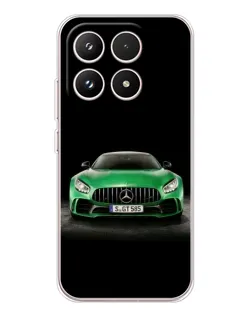 Чохол для Xiaomi 17 з картинкою «Mercedes — неоновий лого»