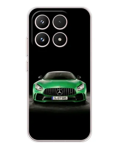 Чохол для Xiaomi 17 з картинкою «Mercedes — неоновий лого»