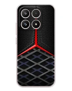 Чохол для Xiaomi 17 з картинкою «Mercedes Carbon Grid»