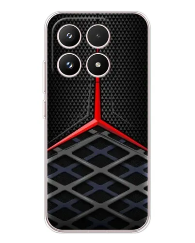 Чохол для Xiaomi 17 з картинкою «Mercedes Carbon Grid»