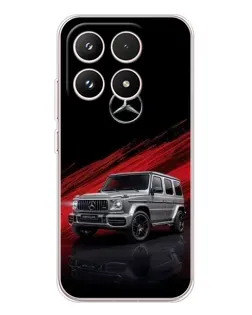 Чохол для Xiaomi 17 з картинкою «Mercedes G-Class червоний»