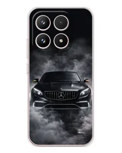 Чохол для Xiaomi 17 з картинкою «Mercedes у диму»