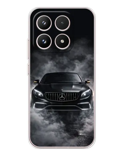 Чохол для Xiaomi 17 з картинкою «Mercedes у диму»