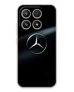 Чохол для Xiaomi 17 з картинкою «Mercedes на металі»