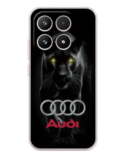 Чехол для Xiaomi 17 с картинкой «Пантера и Audi» Чехол для Xiaomi 17 с картинкой «Пантера и Audi»