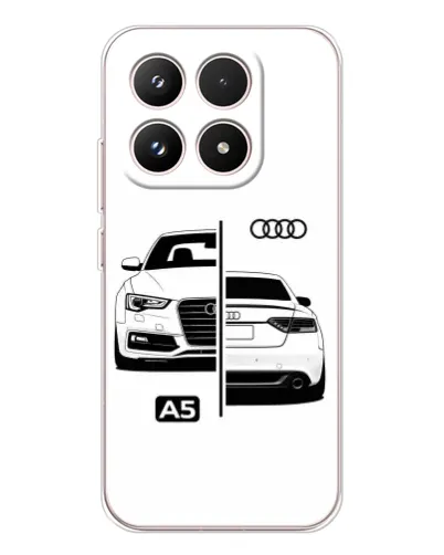 Чехол для Xiaomi 17 с картинкой «Audi — контрастный дизайн» Чехол для Xiaomi 17 с картинкой «Audi — контрастный дизайн»