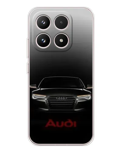 Чехол для Xiaomi 17 с картинкой «Audi — градиентный контур» Чехол для Xiaomi 17 с картинкой «Audi — градиентный контур»