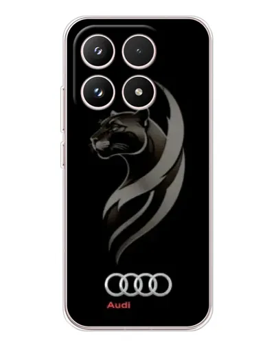 Чехол для Xiaomi 17 с картинкой «Графика — пантера и Audi» Чехол для Xiaomi 17 с картинкой «Графика — пантера и Audi»