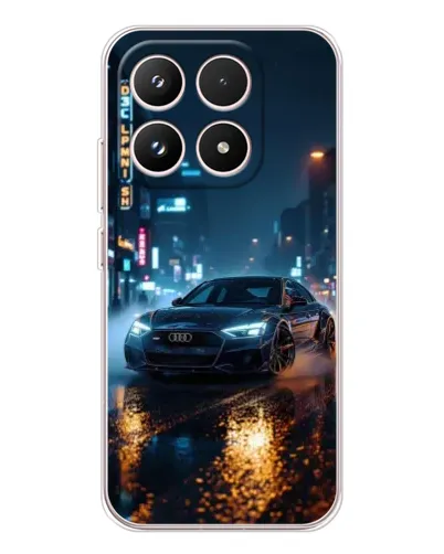 Чехол для Xiaomi 17 с картинкой «Ночной город и Audi» Чехол для Xiaomi 17 с картинкой «Ночной город и Audi»